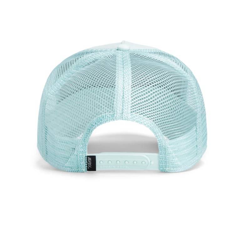 Goorin Bros Trucker Hat Light Blue | Mirge Squad, Snapback
