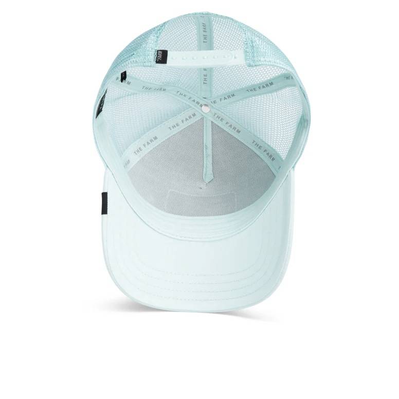 Goorin Bros Trucker Hat Light Blue | Mirge Squad, Snapback