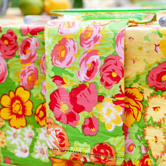 April Cornell Printed Napkins Set of 4 | Betty Citrus, Cotton