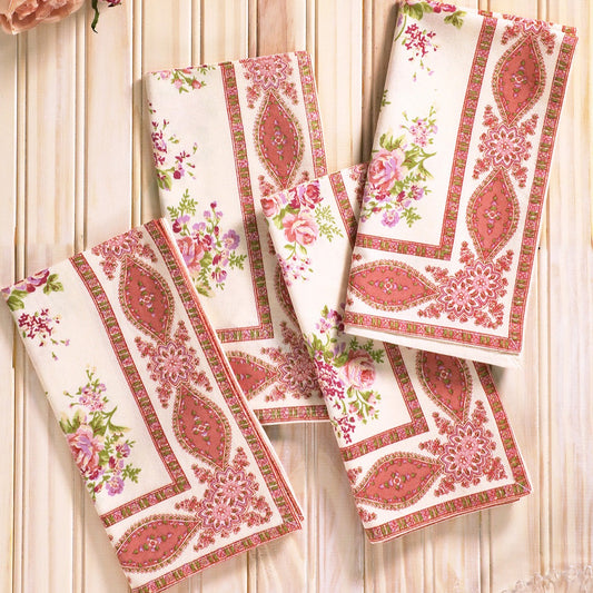 April Cornell - Napkin Set of 4 - Estella Rose