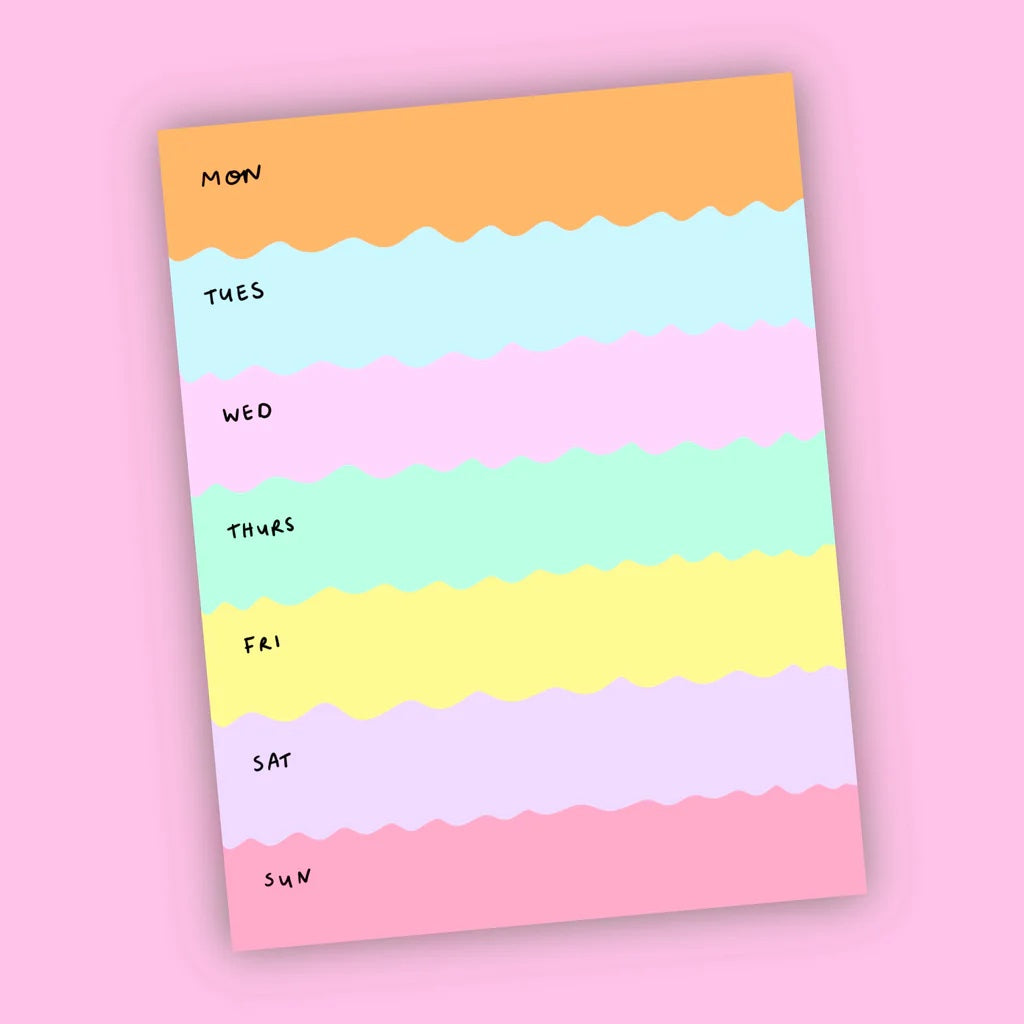 Little May Papery Colourblock Notepad | Made in Canada