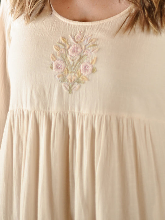 Madeline Nighty - Ecru