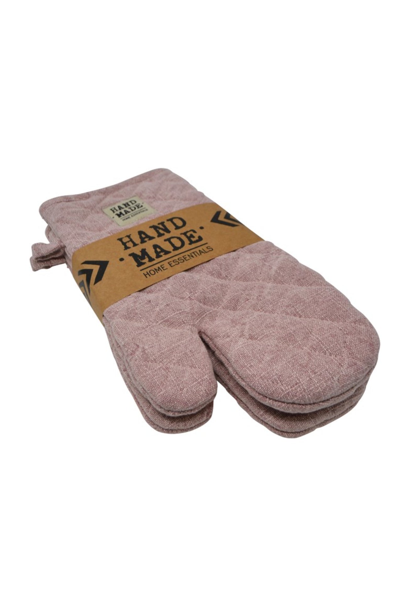 Pink Oven Mitts