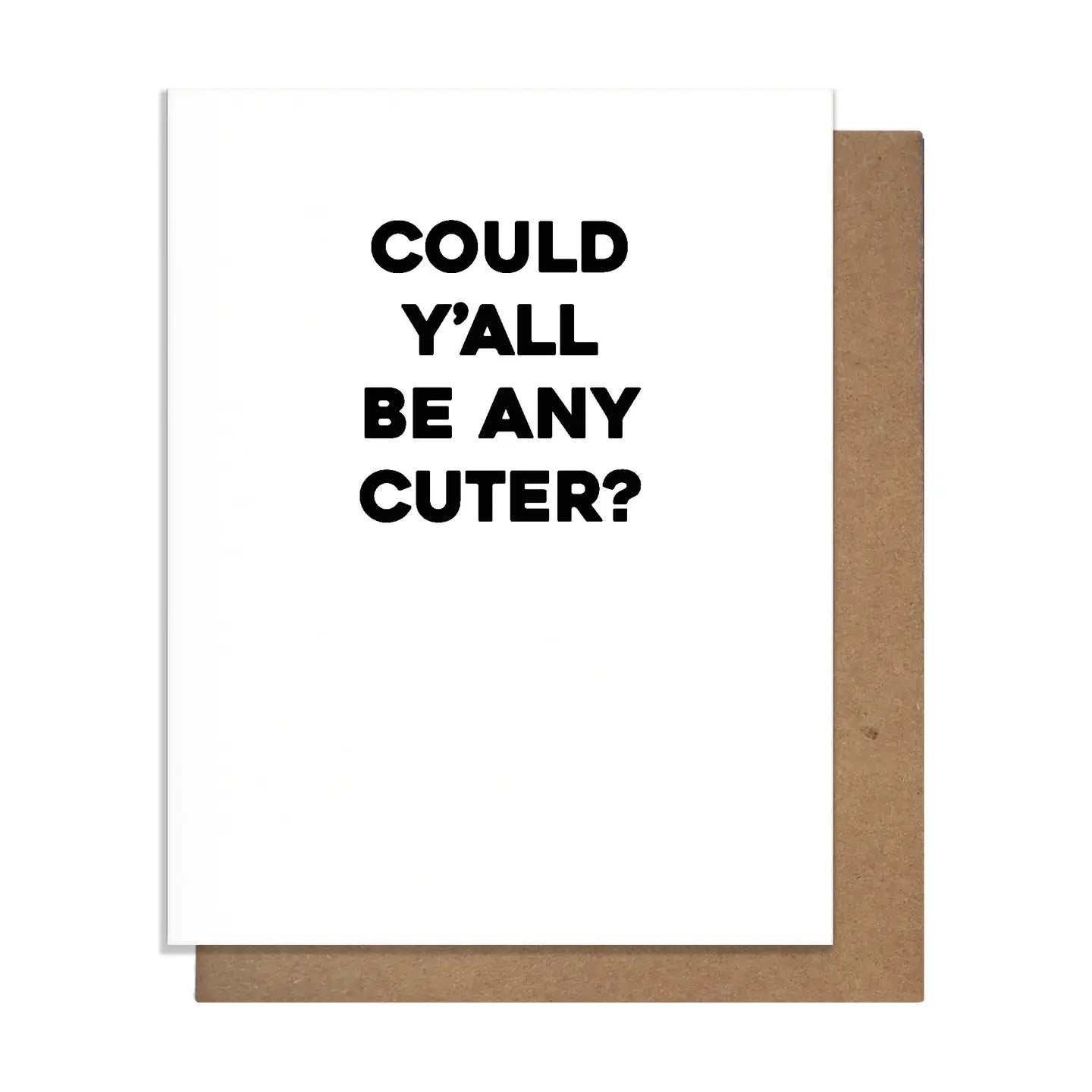 Pretty Alright Goods Wedding Card | Ya'll Cute, Designed in USA