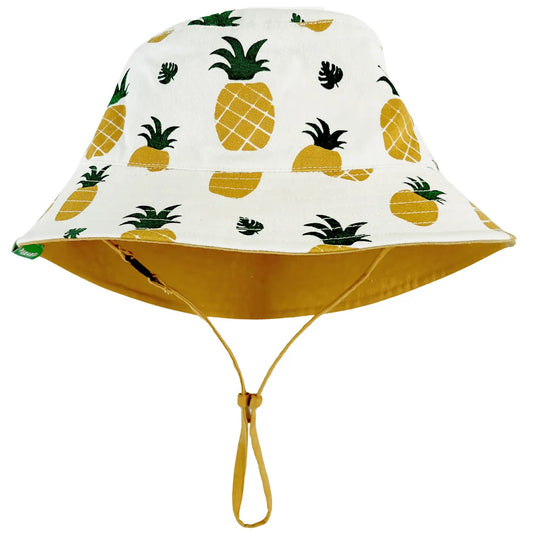 Parade Reversible Bucket Hat | Honey Pineapple, Designed in Canada