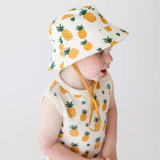Parade Reversible Bucket Hat | Honey Pineapple, Designed in Canada