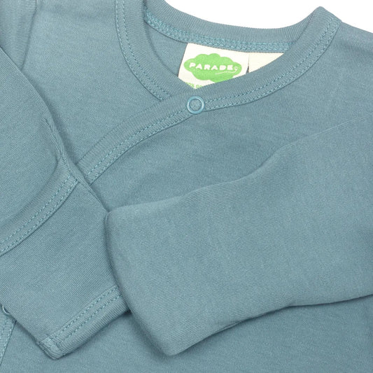 Parade Baby Gown Ocean | Organic Cotton, Designed in Canada