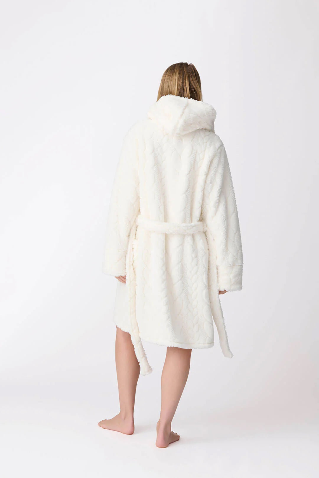 PJ Salvage Lets Get Cozy Robe | Ivory