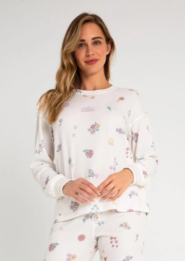 PJ Salvage - Livin in the Sunshine Top - Ivory