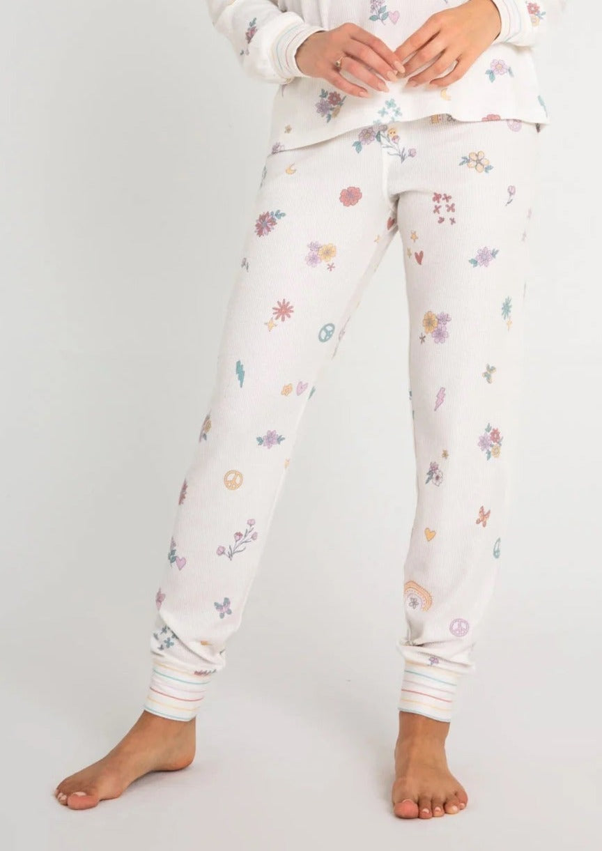 PJ Salvage - Livin in the Sunshine Pant - Ivory