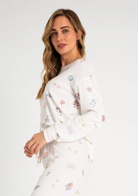 PJ Salvage - Livin in the Sunshine Top - Ivory