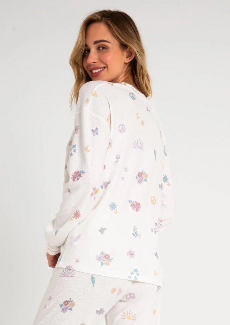 PJ Salvage - Livin in the Sunshine Top - Ivory
