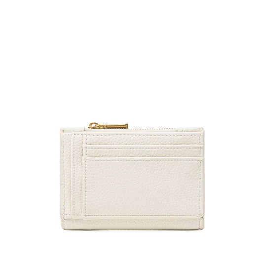 Pixie Mood Aiko Wallet | Coconut Creme Pebbled, Vegan Leather