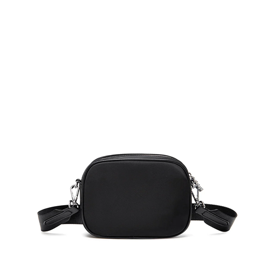 Pixie Mood Daisy Crossbody Bag | Black Nylon, Vegan Leather