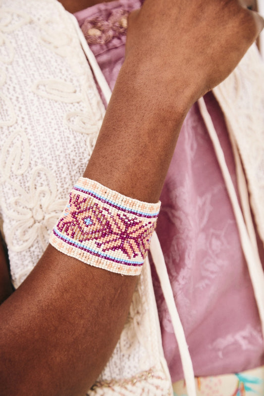 NEKANE Wide Bead Bracelet | Designed in Barcelona