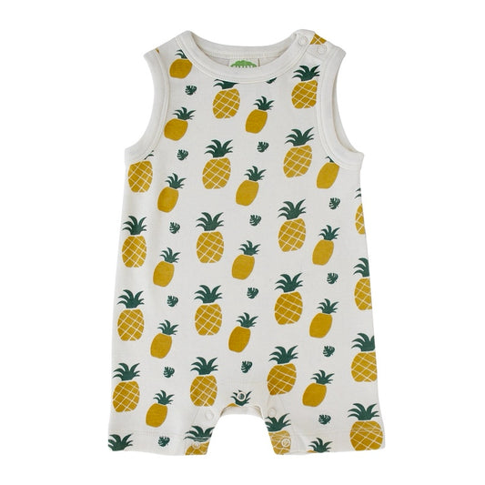 Tank Romper - Pineapples