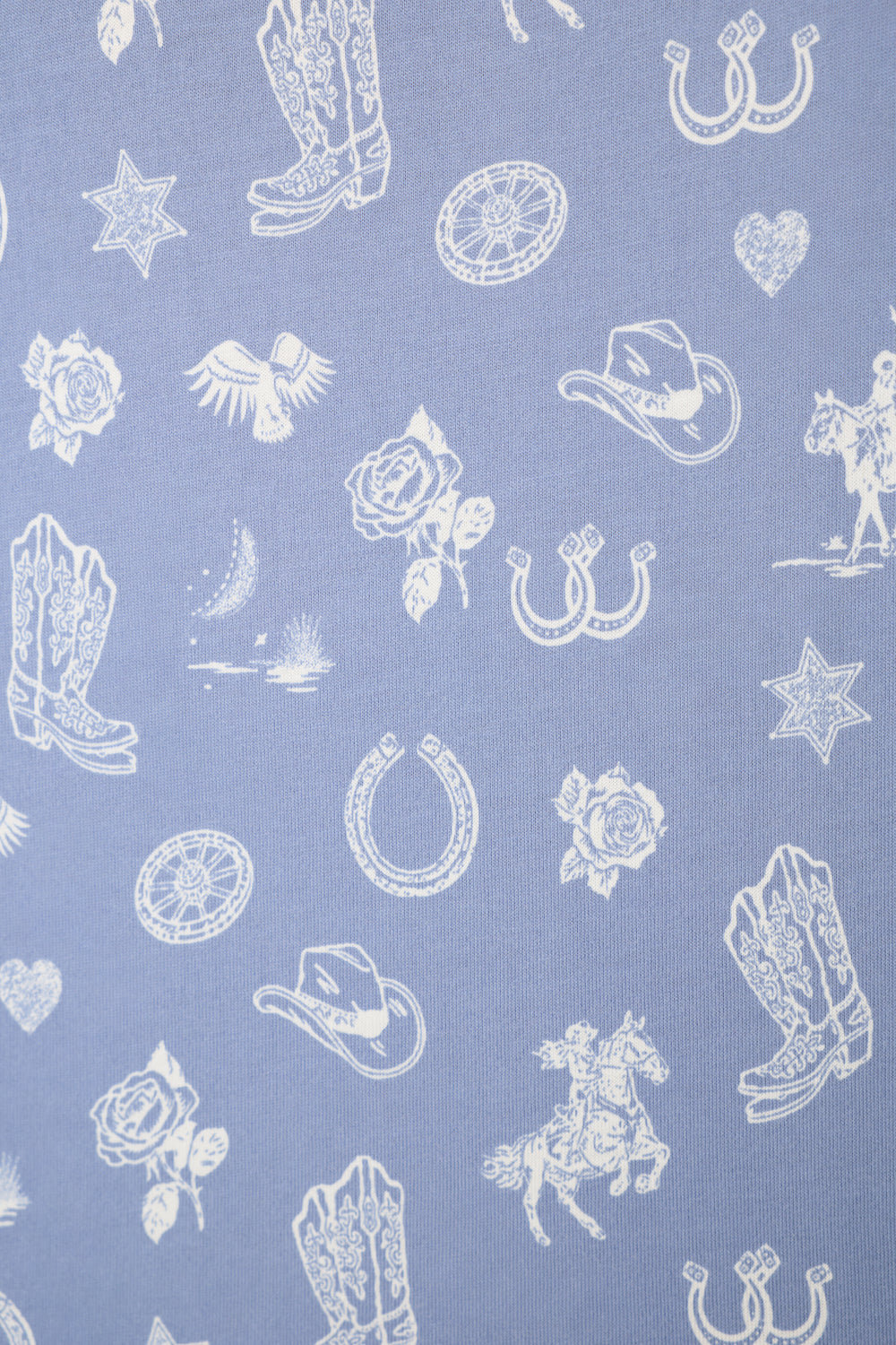 Whimsy Lone Star PJ Set - Blue Shadow