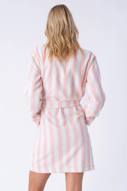 PJ Salvage - Resort Essentials Robe - Pink Rose