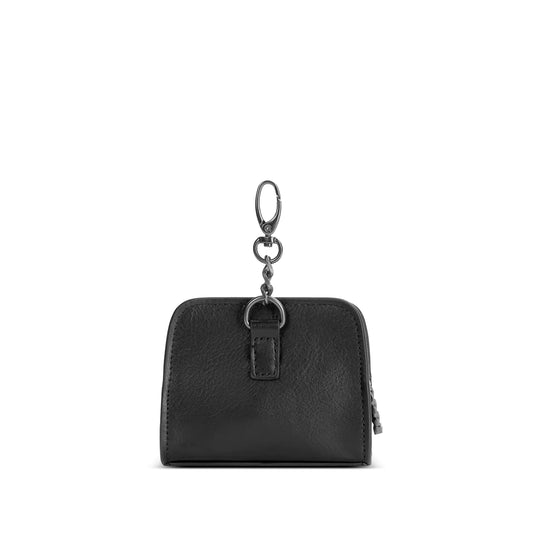 Pixie Mood Rowan Accessories Pouch, Black | Vegan Leather