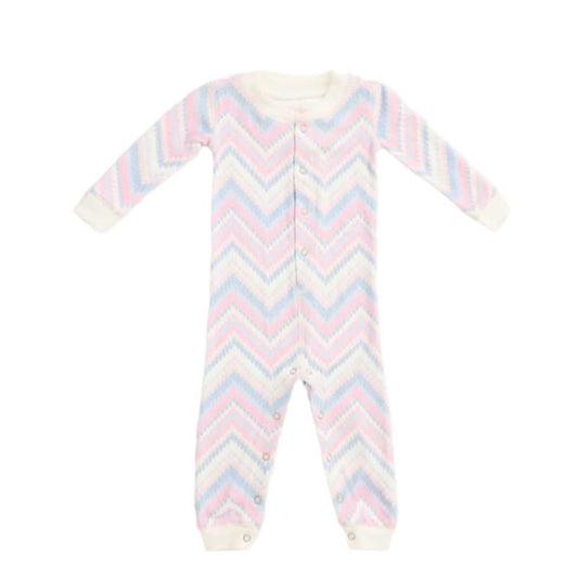 PJ Salvage Kids - Mountain Bound Romper - Ivory