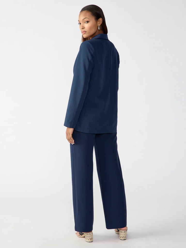 Sanctuary Rue Trouser, Navy Reflection | Designed in the USA