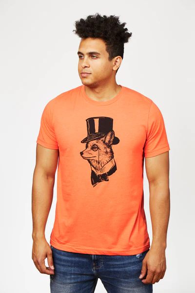RV Screenprinting - Men's T Shirt - Foxy