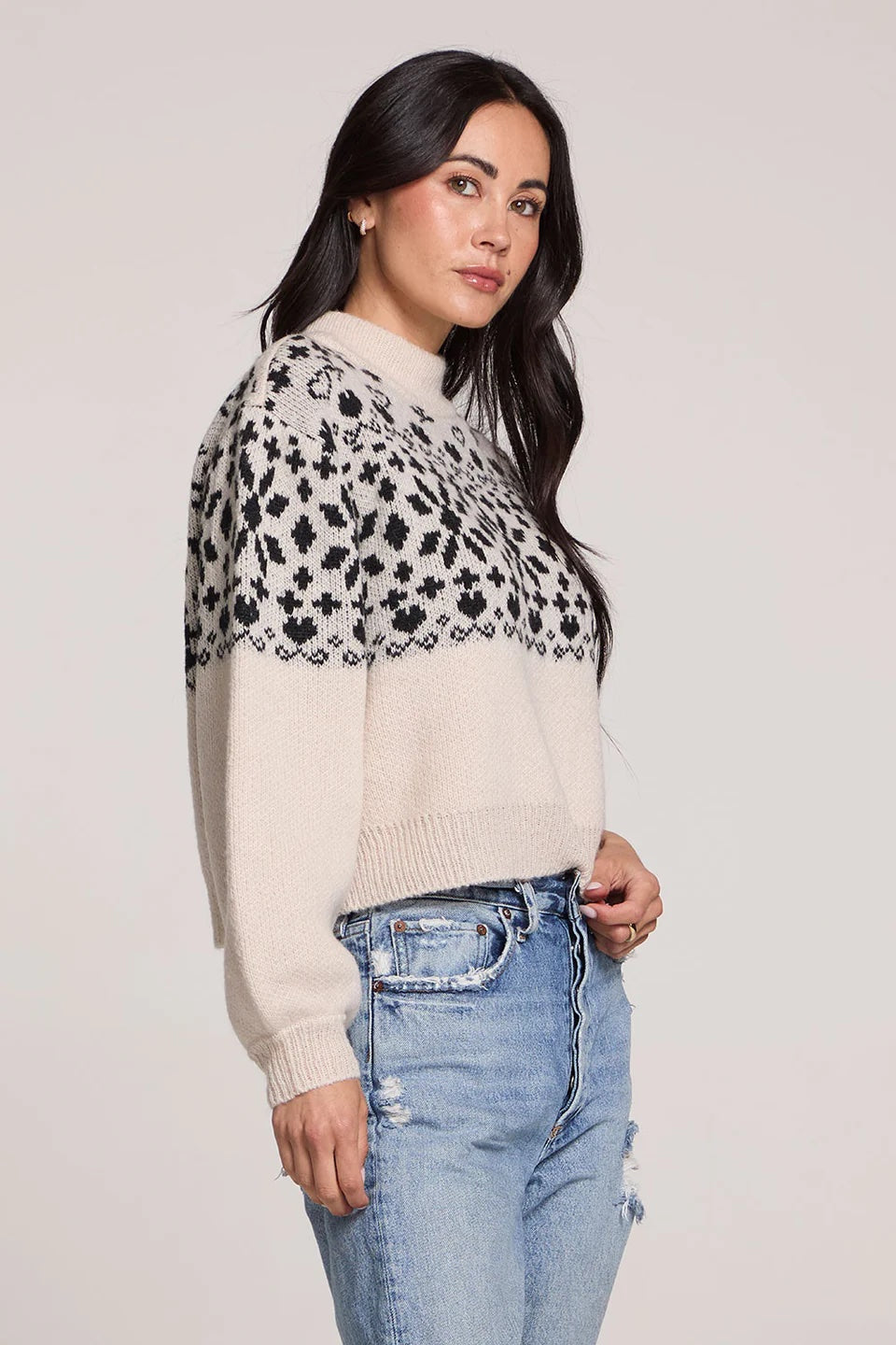 Saltwater Luxe Emilia Sweater | Vanilla, Designed in the USA