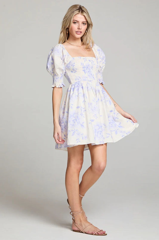 Saltwater Luxe Floras Mini Dress | Bluebell, Designed in the USA