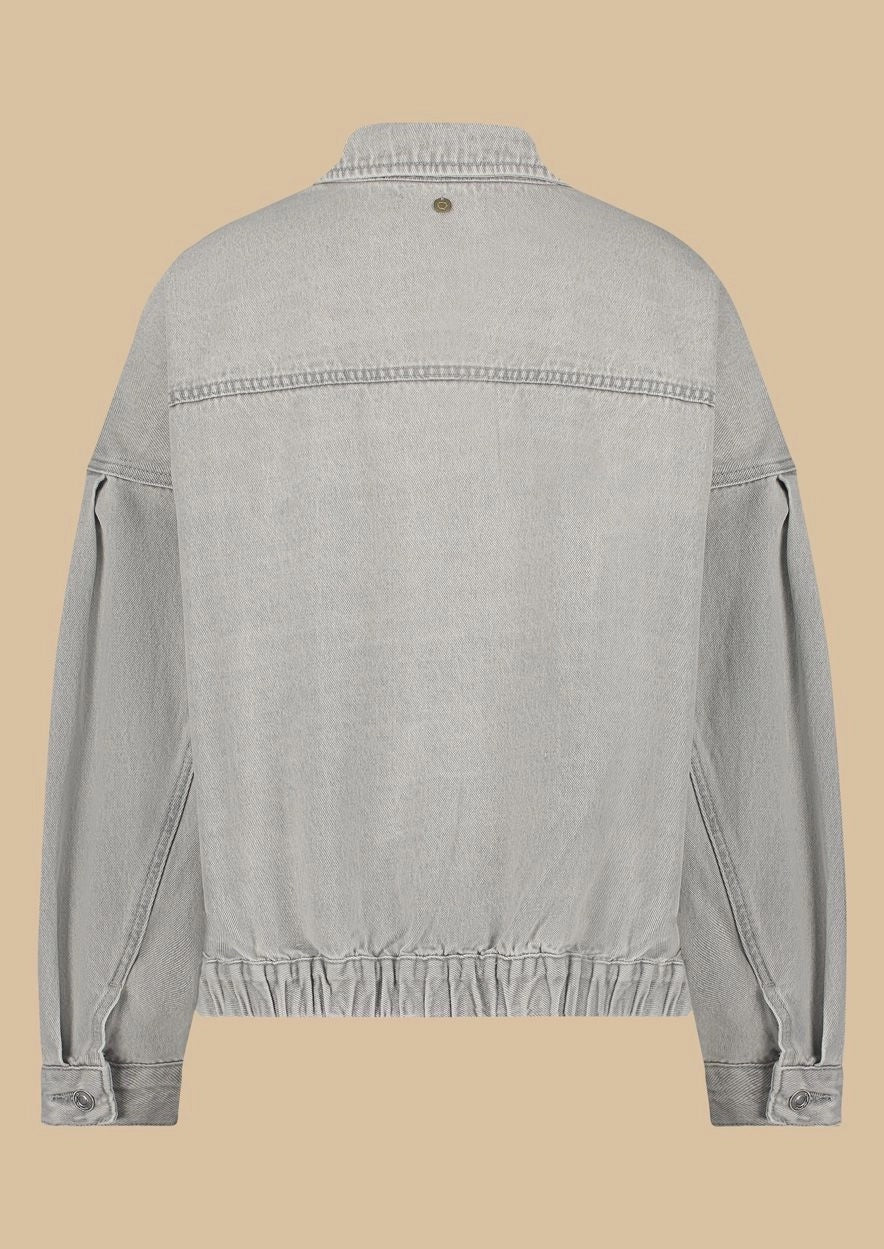 Circle Of Trust Sasha Denim Jacket | Delicate Grey