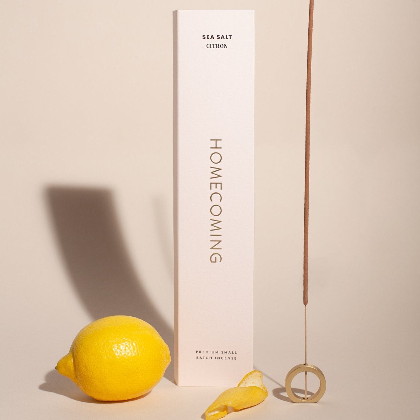 Homecoming Incense, Sea Salt Citron | Handmade