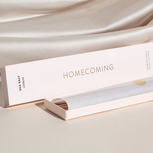 Homecoming Incense, Sea Salt Citron | Handmade