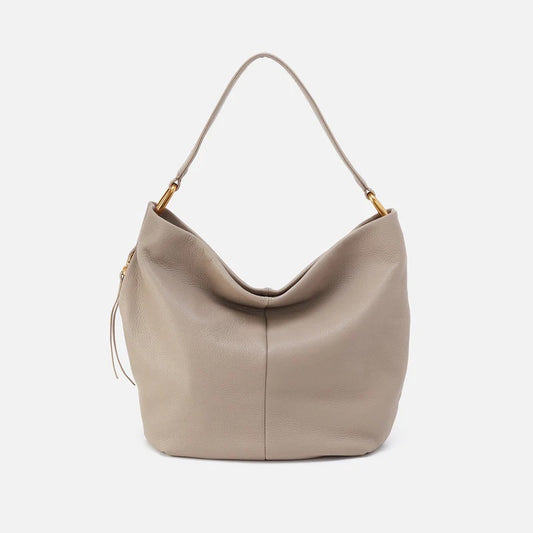 Hobo Bag Harley Natural | Pebbled Hide, Leather Handbag