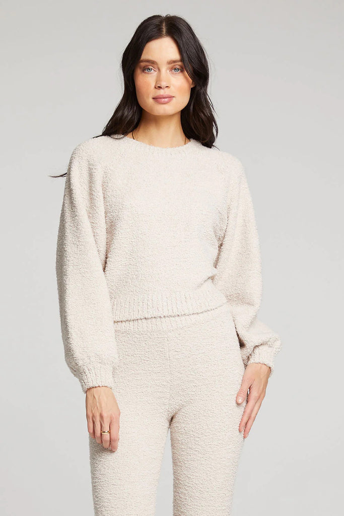 Saltwater Luxe Noble Sweater | Vanilla, Designed in the USA