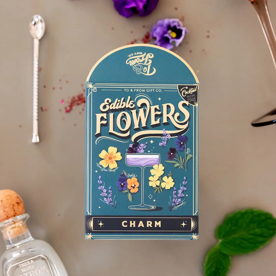 Seed Packet & Cocktail Recipe - Charm