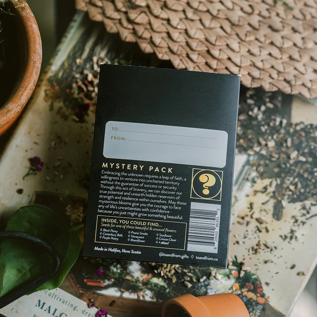 To & From Gift Co. Seed Packet | Mystery Pack, Made in Canada