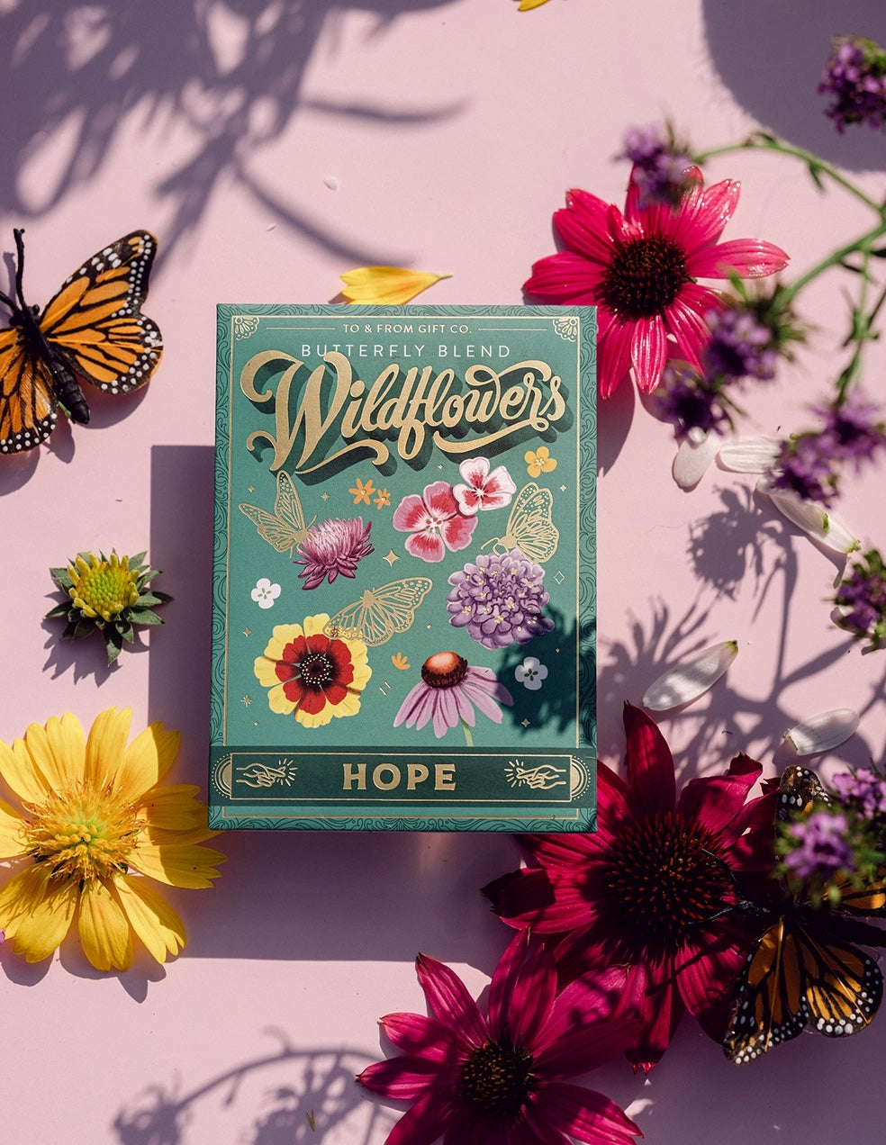 To & From Gift Co. | Seed Packet, Butterfly Wildflowers, Made in Canada
