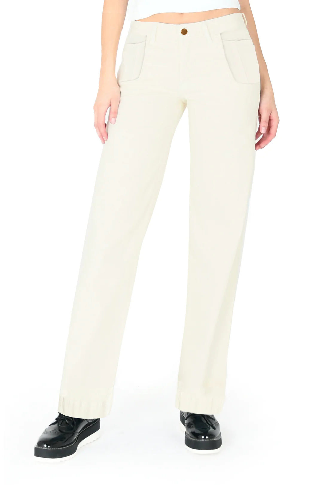 Modern American Jeans Torrey, Ivory | Ethical Denim