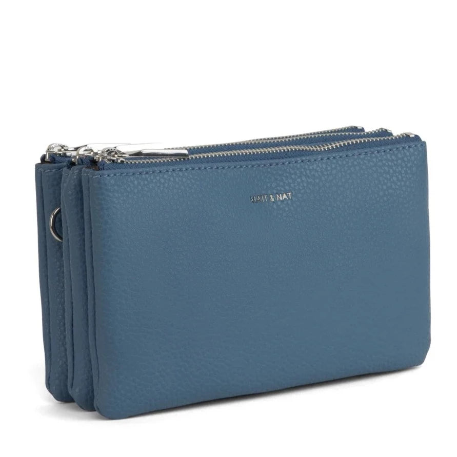 Matt and Nat Triplet Crossbody Bag, Purity Galaxy | Vegan Leather