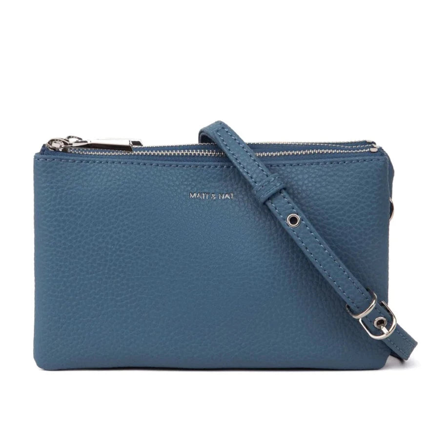Matt and Nat Triplet Crossbody Bag, Purity Galaxy | Vegan Leather