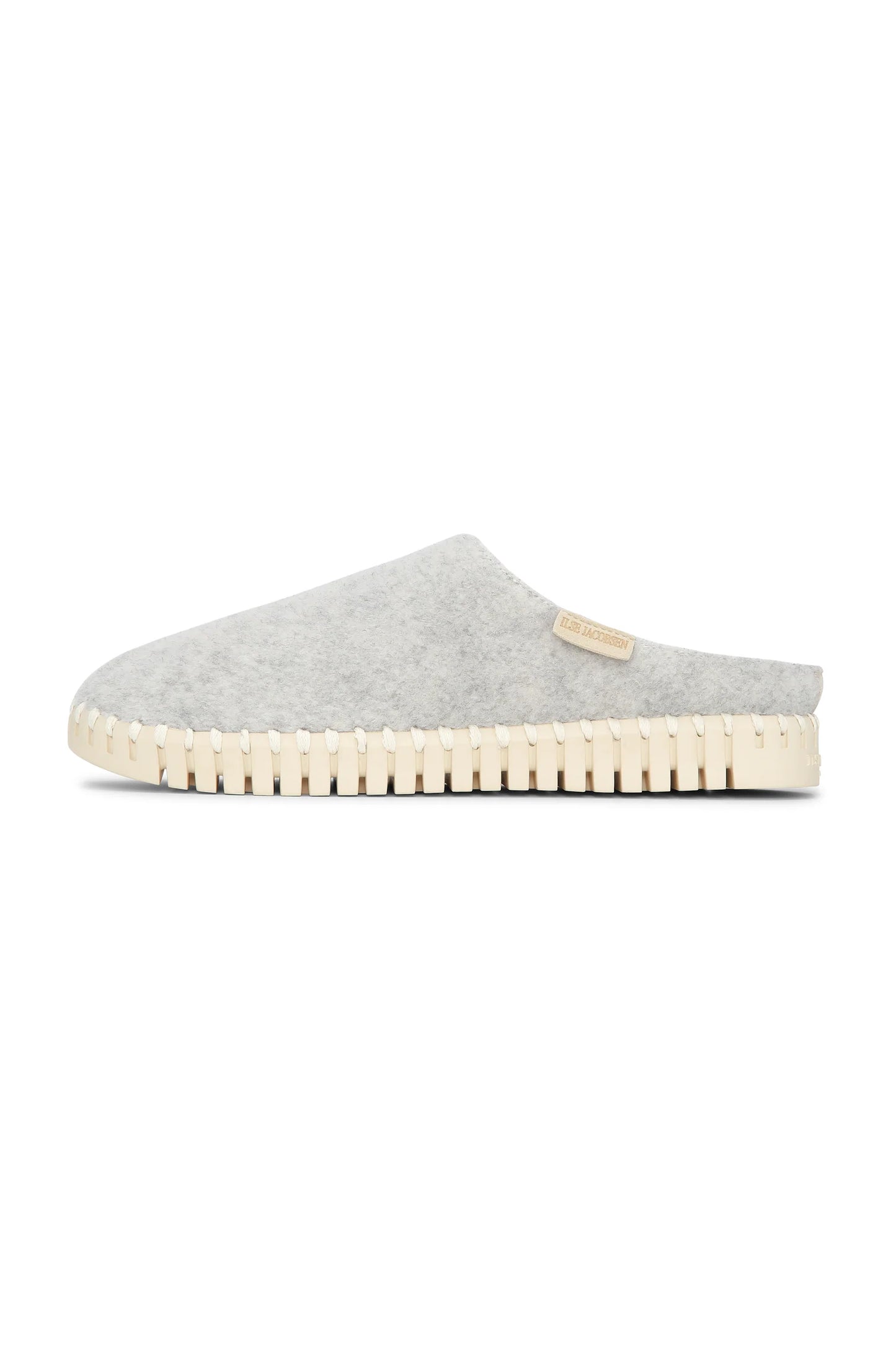 Ilse Jacobsen Tulip Felted Fuzzy Mules | Heather Grey