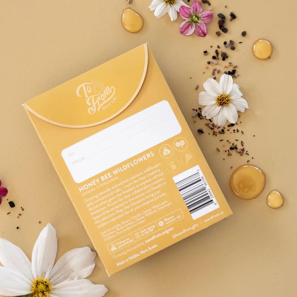 Seed Packet - Honey Bee Wildflowers
