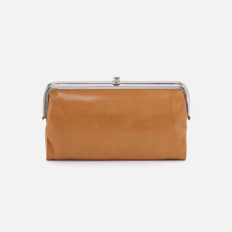Hobo Bags Lauren Wallet Natural | Vintage Leather Clutch
