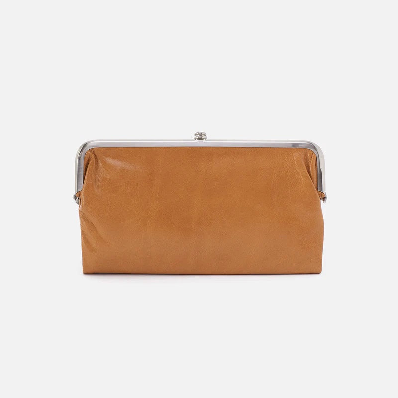 Hobo Bags Lauren Wallet Natural | Vintage Leather Clutch