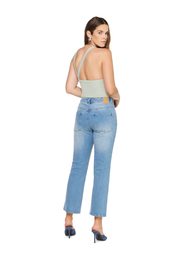 Articles of Society - Village Cropped Jeans - Aura Blue