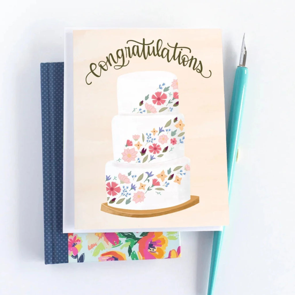 Pedaller Designs Wedding Card, Congratulations | Designed in Canada