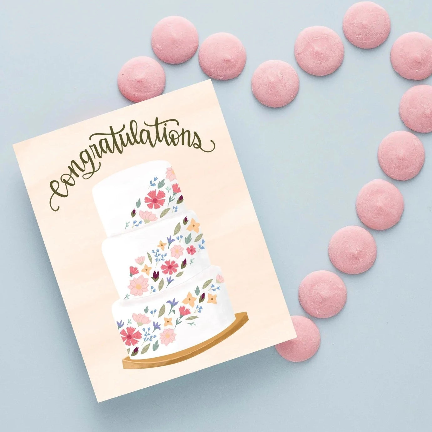 Pedaller Designs Wedding Card, Congratulations | Designed in Canada