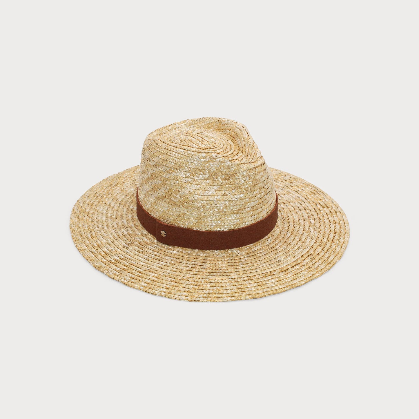 Ace of Something Zephyr Fedora, Natural | 100% Wheat Straw