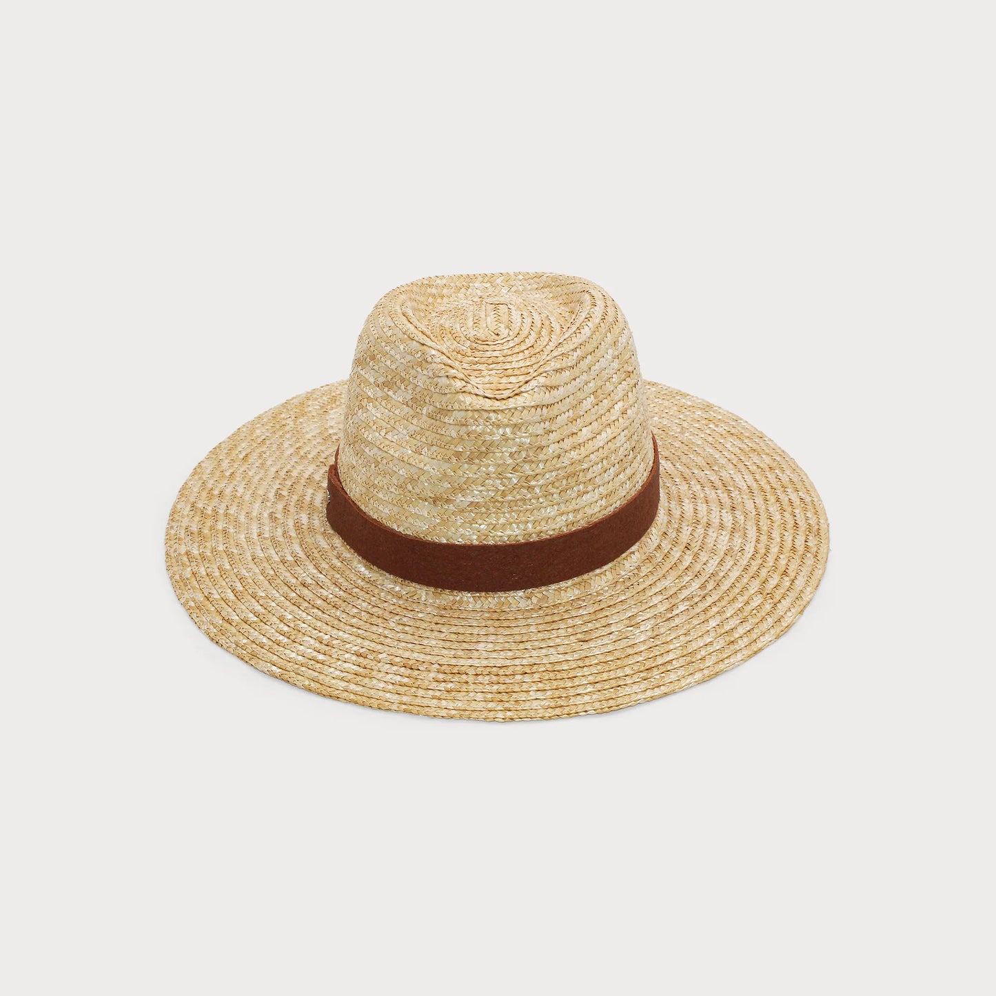 Ace of Something Zephyr Fedora, Natural | 100% Wheat Straw
