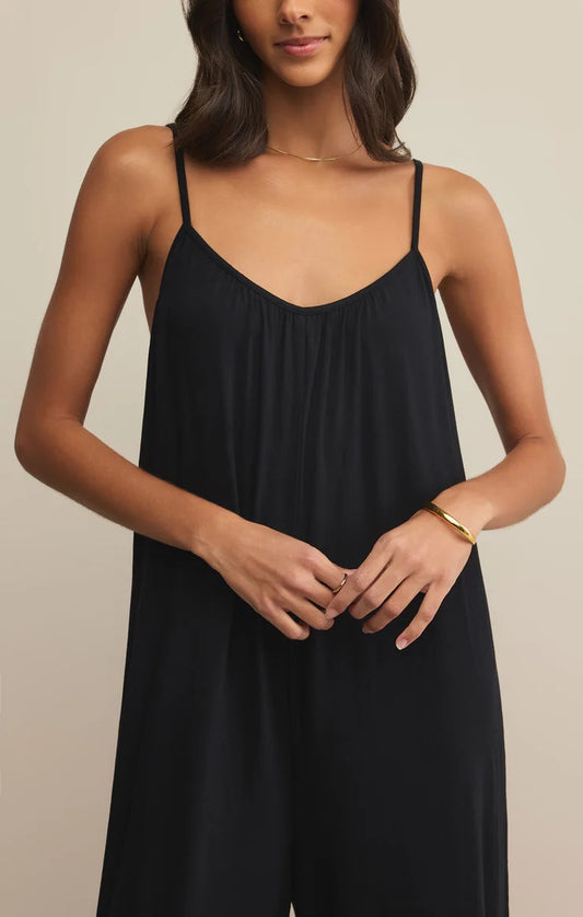 Flared Jumpsuit - Black