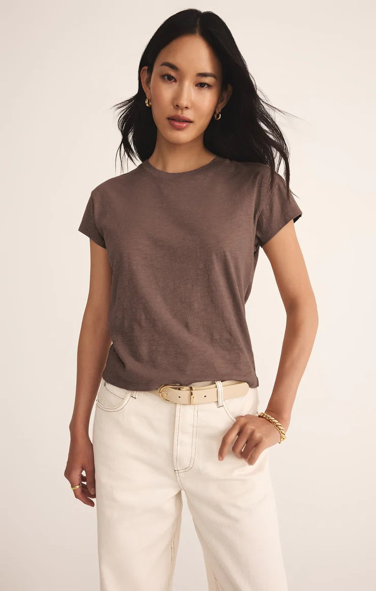 Z Supply Modern Slub Tee, Tavern | Designed in the USA